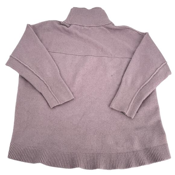 Free People After Glow Mock Neck Sweater Purple Size Small - Picture 3 of 8